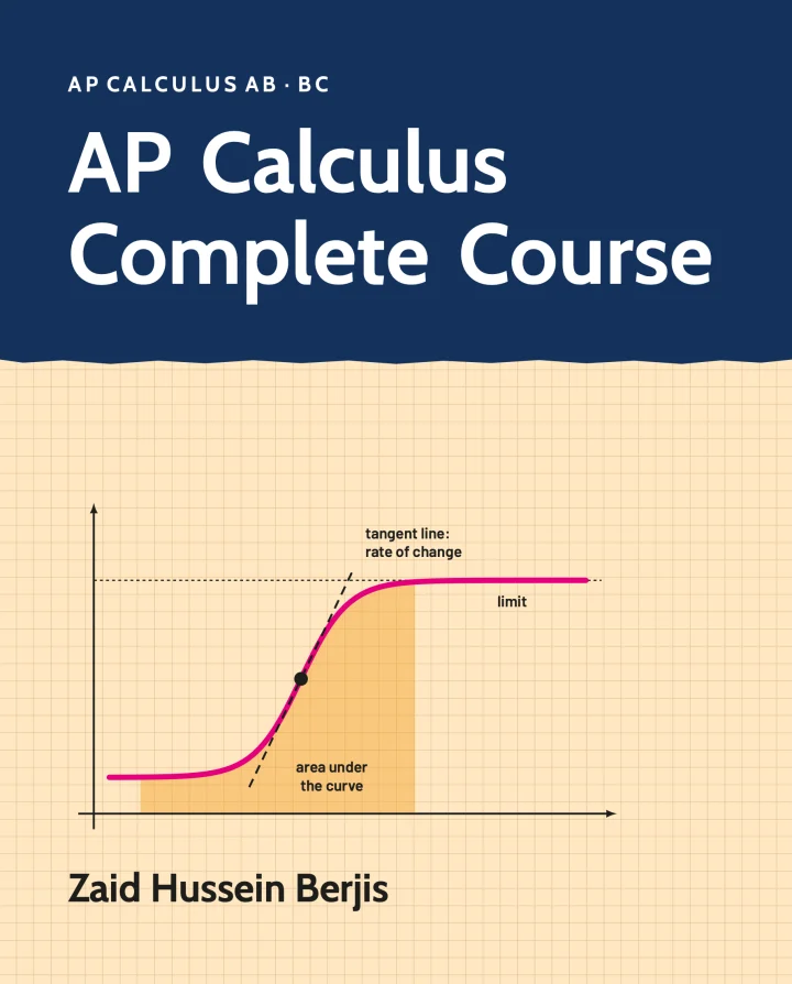 Cover of AP Calculus Complete Course by Zaid Hussein Berjis